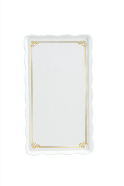 よし与工房 ウェーブメラミンケーキトレー（金唐草） [ YO−2035−G ] WKCN803