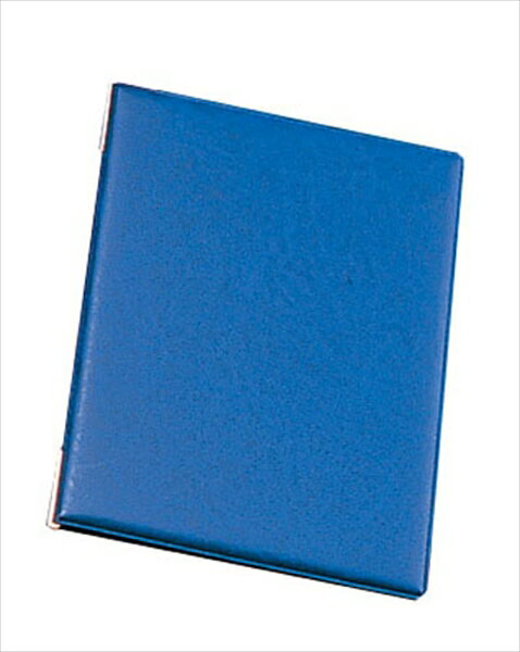 えいむレザータッチメニューブック [ LB－401（大）ダークブルー ][ 9-2046-0105 ] PEI2605