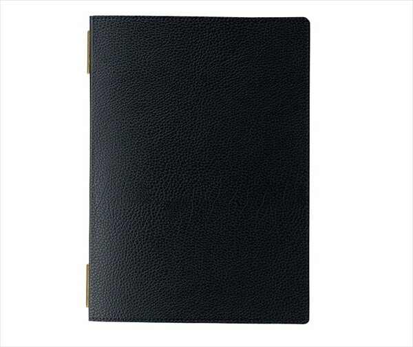 えいむソフトレザータッチメニューブック [ GB－101ブラック ][ 9-2045-0101 ] PEI5101
