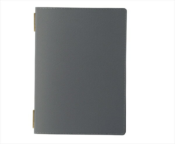 えいむレザータッチメニューブック [ GB－141グレー ][ 9-2045-0503 ] PEI5503