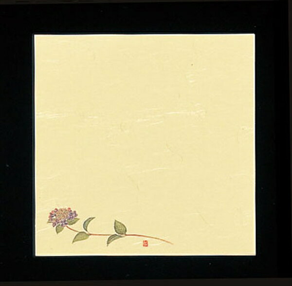 5寸懐紙四季の花（100枚入） [ S5－6あじさい ][ 9-2180-0501 ] QKIC2