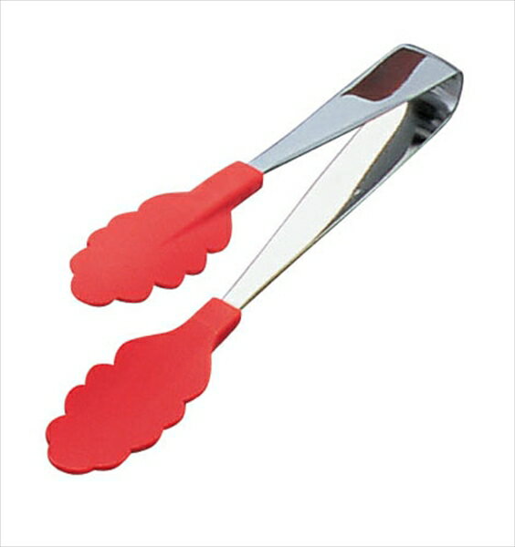 抗菌耐熱カラートング [ 小レッド ][ 9-0488-0502 ] BTVD302