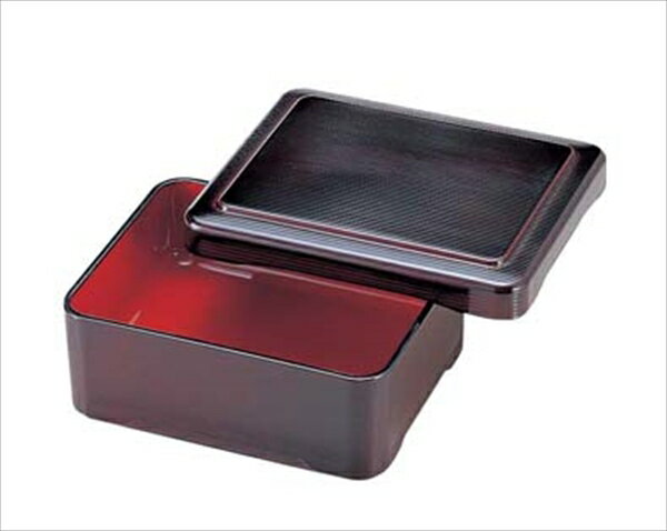 直送品■爪掛千筋丼重溜内朱塗 RDVB901