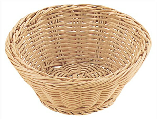 トーダイ PP丸型バスケット　アイボリー [ 15型　RO−201−IV ] WBS3701