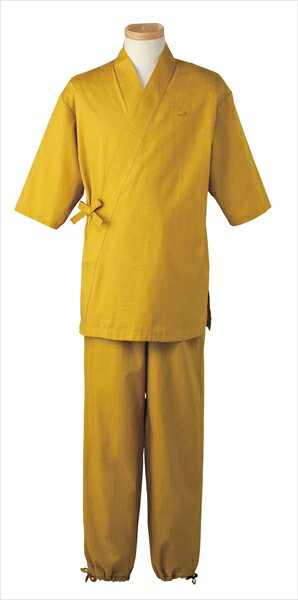 男女兼用作務衣パンツH−2096 [ L（カラシ） ][ 9-1514-0203 ] SSM1803