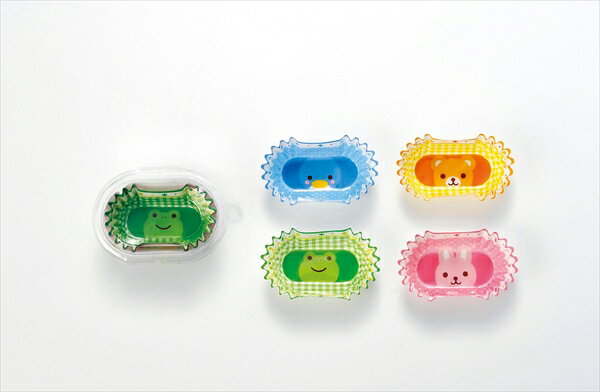 【特長・仕様】材質:パルプ、内面PETフィルムラミ4柄アソート(うさぎ、かえる、くま、ぺんぎん)※御注文の際は、入数単位でお願いします。※サイズ表示は目安になります。間口×奥行×高さ(mm),(底径)間口×奥行(mm)100×45×28,65×28