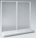 直送品■ゴンドラ什器メッシュタイプ 片面1200用Bタイプ 9-1201-0804 HHS0804