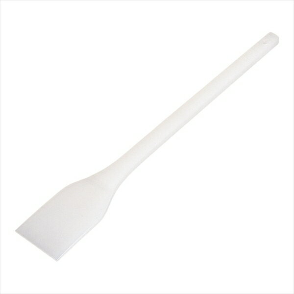 【特長・仕様】材質:ポリプロピレン耐熱温度:約110℃攪拌調理用スーパースパテラ スーパースパテラは、｢熱湯消毒｣、｢一般の殺菌漂白剤の使用｣、 ｢紫外線殺菌庫での保管｣が可能です。 熱風保管庫にて保管の場合は、85℃程度でのご使用をお勧めします。 高温・長時間の保管は、変形のおそれがありますので、 お止め下さるようお願い致します。※洗浄機対応サイズ(),全幅(),質量(g)75,120,530