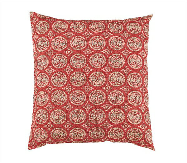 直送品■綿座布団HY正倉院51083赤 [ 590×550セット ][ 9-2504-0301 ] UZB9601