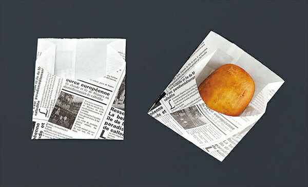 耐油紙袋ヨーロピアンハーフムーン [ 210（100枚入） ] WPV4401(3)