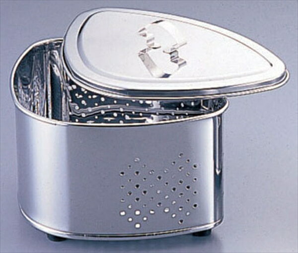 18－0抗菌ステンレス蓋付三角コーナー [ CK－114 ][ 9-0792-0801 ] JSV33