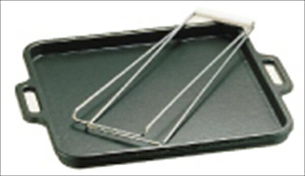 トキワ トキワ鉄オイル焼角型（専用ハンドル付） [ 25×30cm ] QOI02002(3)