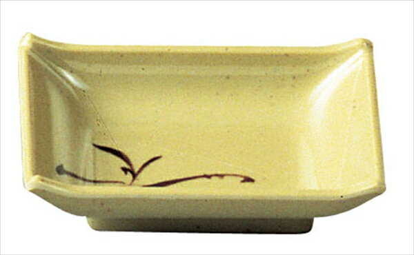 エンテック メラミン「織部」 のぞき角型 OB-41 [ ] RNZ18