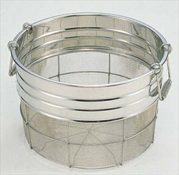 弁慶 18−8寸胴型ざる（11メッシュ） [ 40cm（取手付）1斗5升 ] AZV18040