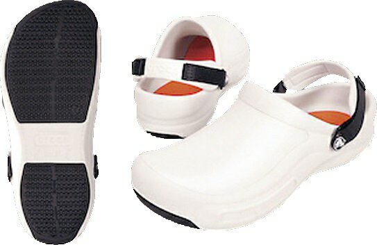 クロックス クロックスシューズ　ビストロプロクロッグ ホワイト　25 SBS0904 [7-1370-0404]