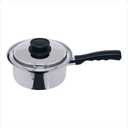 ウルシヤマ金属工業 18−0IHデュオ　片手鍋 [ 18cm ] ADY0202