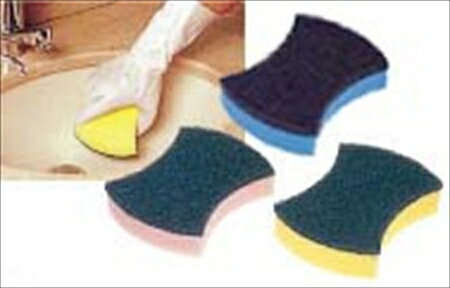 3Mパワースポンジ3005 [ 衛生陶器用ピンク（1ヶ単位） ][ 9-1302-1501 ] JSP0604