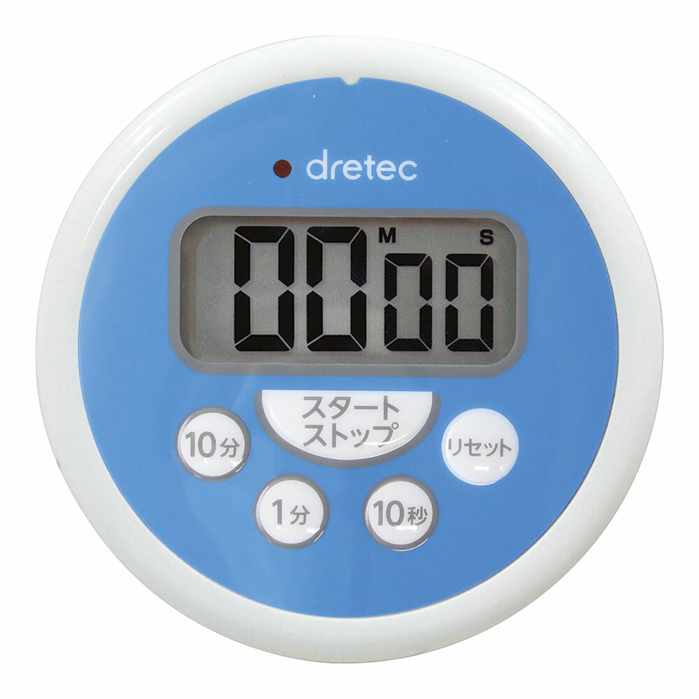樂天商城 - dretec(ドリテック) 防水タイマー　T−533 [ ブルー ] BTID102 [ 1-0609-1002 ]