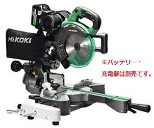 マルチボルト HiKOKI[日立工機 36Vコードレス卓上スライド丸のこC3607DRA(NN) 本体のみ ※バッテリー充電器