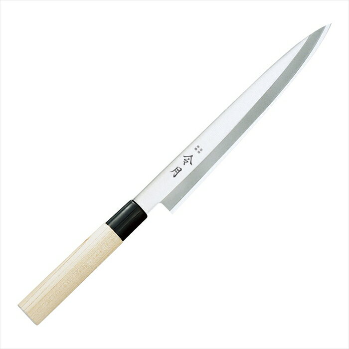令月ステンレス鋼和庖丁柳刃（片刃） [ FC－107621cm ][ 9-0306-0101 ] ALI4901