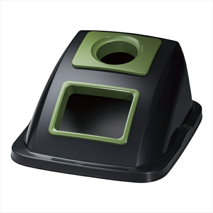 セキスイG・ダスター角型ブラック [ 分別フタ丸穴×角穴＃60用 ][ 9-1415-0402 ] KGD0402