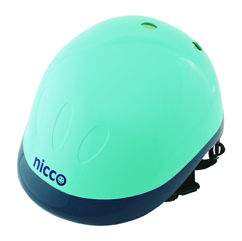 子供用自転車ヘルメット子供用ヘルメット（頭周49〜54cm）nicco(ニコ) キッズヘルメットカラー：スカイブルー参考年齢3歳〜5歳位（幼稚園）KH001BLクミカ工業 日本製　kumika