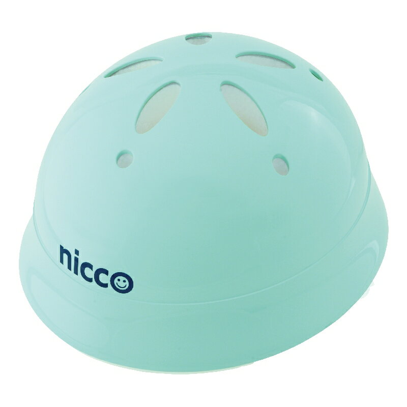 子供用自転車ヘルメット乳幼児用ヘルメット 頭周47〜52cm nicco ニコ ベビーヘルメットL Lサイズカラー：ライトブルー参考年齢12ヶ月〜3歳位KH002LLBLクミカ工業 日本製 kumika