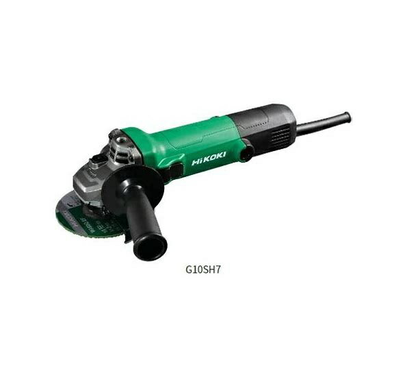 HiKOKI ハイコーキ G10SH7 100mm電気ディスクグラインダ 最大出力1160W AC100V 取回しやすい 重負荷作業に強い 最大出力アップ