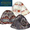 【PENDLETON × YURIE / ペンドルトン × ユリエ 】 REVERSIBLE SAUNA HAT リバーシブル サウナ ハット 収納ポーチ pdt-000-213070