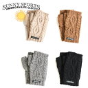 【SUNNY SPORTS(サニースポーツ)】CABLE GLOVE 手編み 手袋 グローブ ケーブル編 ハイランドウール