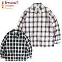 【TOWNCRAFT（タウンクラフト ） PENNY 039 S（ぺニーズ）】 OMBRE LOOP COLLAR SHIRTS COTTONオンブレループカラーシャツコットン ロード オブ ドッグタウン Z-BOYS NIRVANA(ニルバーナ）KURT COBAIN（カートコバーン）長袖シャツ CHECK SHIRTS チェックシャツ TOWN CRAFT