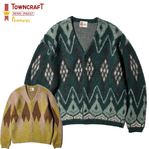 【TOWNCRAFT（タウンクラフト）】MOHAIR SHAGGY C...