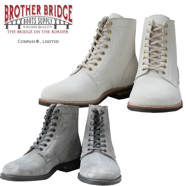 【BROTHERBRIDGE(ブラザーブリッヂ)】ESCAPE・エスケープ　STEVE McQUEEN SERVICE SHOES(スティーブマックイーン・サービスシューズ)国産ブーツ 日本製 ラフアウト サービスブーツ レザーブーツ LEATHER BOOTS ブラザーブリッジ US NAVY M-43 TYPE3 マックイーン 大脱走