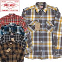  HEAVY FLANNEL WORK SHIRTS　フランネルワークシャツ ヘビーネル ネルシャツ CHECK SHIRTS チェックシャツ 102235200 102235201 102235202 102235206 102135002