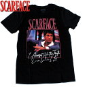 在庫有り Sサイズは女性も着られます【SCARFACE（スカーフェイス）】SCARFACE-ALLWAYS (オールウェイズ) Al Pacino アル パチーノ ブライアン デ パルマ オリバー ストーン AMERICAN CLASSICS(アメリカンクラッシクス) MOVIE Tシャツ Goodie Two Sleeves