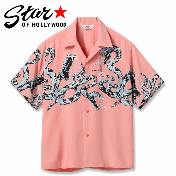 【STAR OF HOLLYWOOD（スターオブハリウッド】 Lot No. SH39486 / HIGH DENSITY RAYON OPEN SHIRT “RATTLE SNAKE” 1　アロハシャツ ビンテージ レプリカ