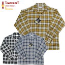 【TOWNCRAFT（タウンクラフト ） PENNY 039 S（ぺニーズ）】 OMBRE LOOP COLLAR SHIRT オンブレ ループカラーシャツ ロード オブ ドッグタウン Z-BOYS NIRVANA(ニルバーナ）のKURT COBAIN（カートコバーン）長袖シャツ CHECK SHIRTS チェックシャツ TOWN CRAFT TC23S006