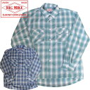 【BIG MIKE（ビッグマイク）】OMBRE オンブレ チェック CHECK SHIRTS チェックシャツ 102115101 102315002