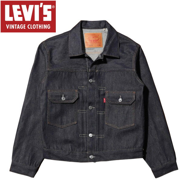 楽天Tools-Infinity【LEVI'S VINTAGE CLOTHING（リーバイス ヴィンテージ クロージング）】507XX 1953年 DENIM JACKET 2nd MODEL TYPE II トラッカージャケットORGANIC リジッド セカンド Gジャン デニムジャケット 2nd 日本製 カイハラデニム使用 T-BACK Tバック