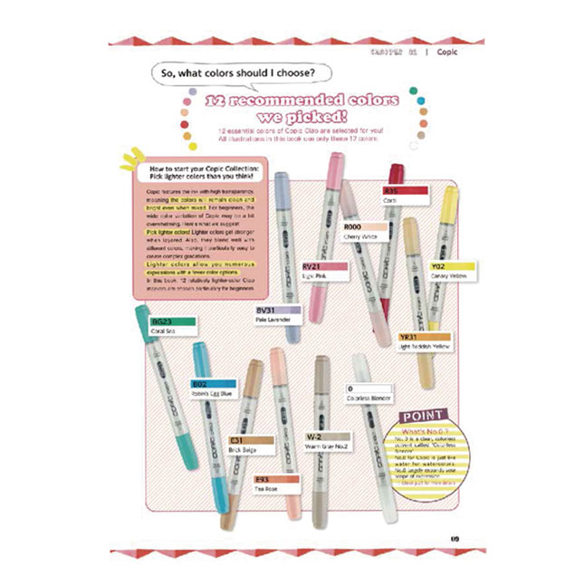 COPIC ILLUSTRATION 英語版