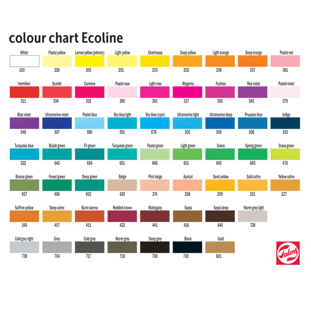 ターレンス エコライン 30mlボトル 337 マゼンタ