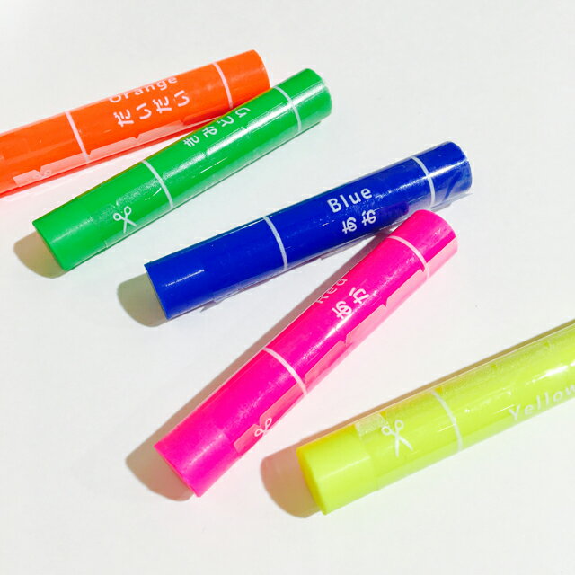 コクヨ 蛍光くれよん 10色セット