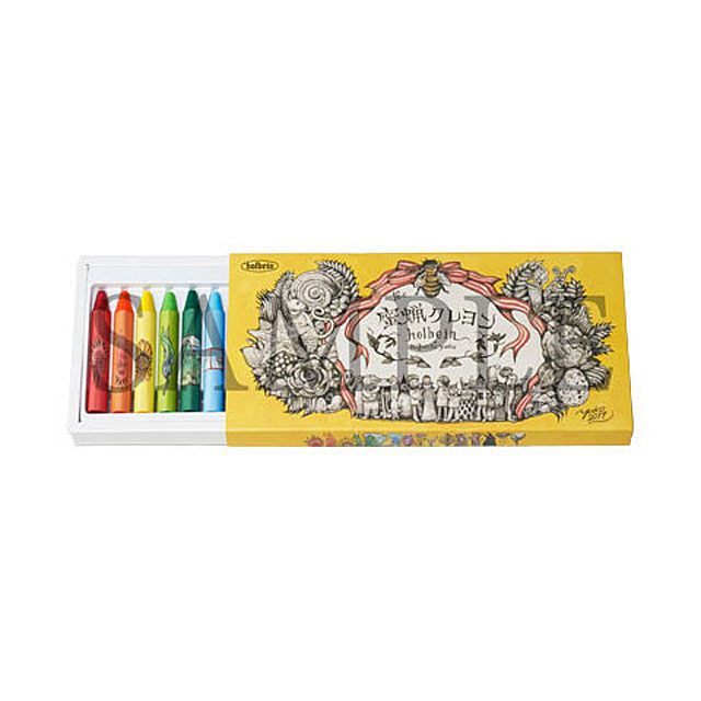 【30%FF!!】ホルベイン×ヒグチユウコ2017 みつろうクレヨン 16色セット YHC-16 【30%FF!!】ホルベイン×ヒグチユウコ2017 みつろうクレヨン 16色セット YHC-16