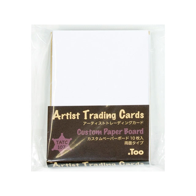 アーティストトレーディングカード TATC107　カスタムペーパーボード/両面