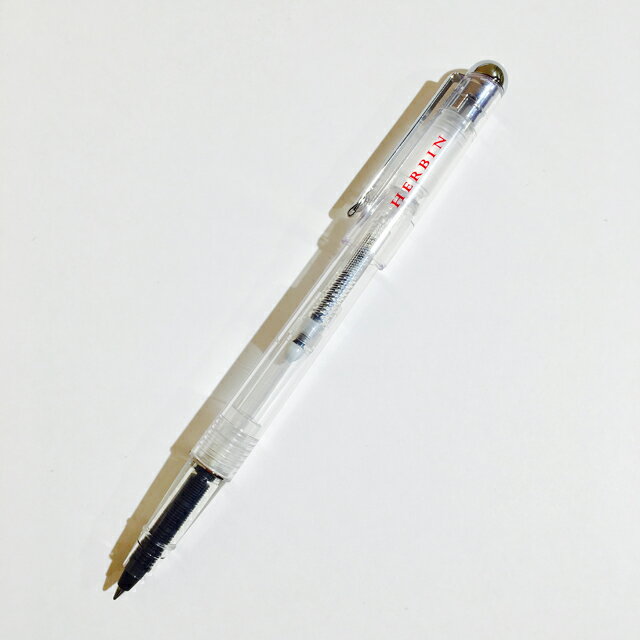 HERBIN コンバーター付ローラーボールペン スケルトン