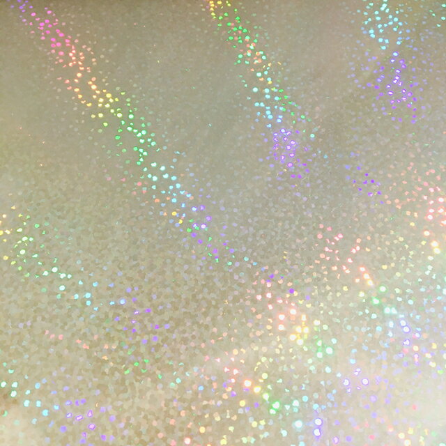 透明ホログラムタックシート スパークル
