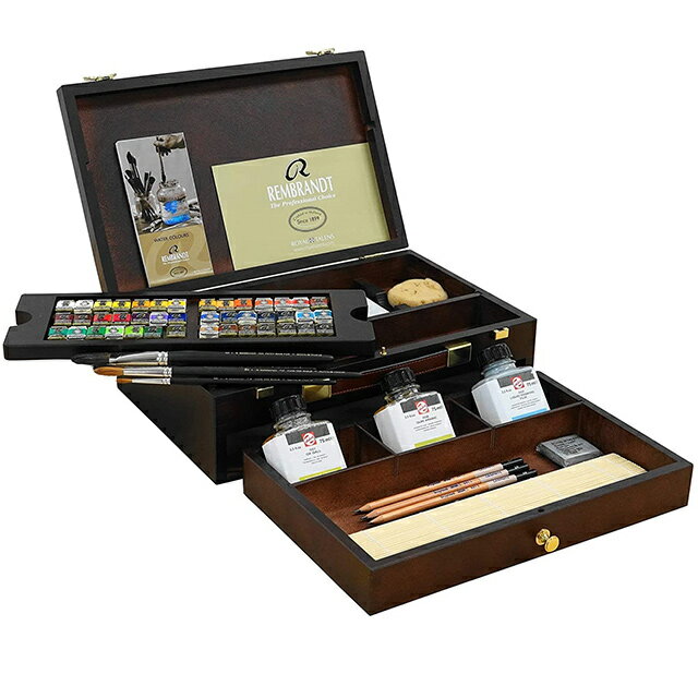 レンブラント固形水彩絵具マスターBOX42色セット