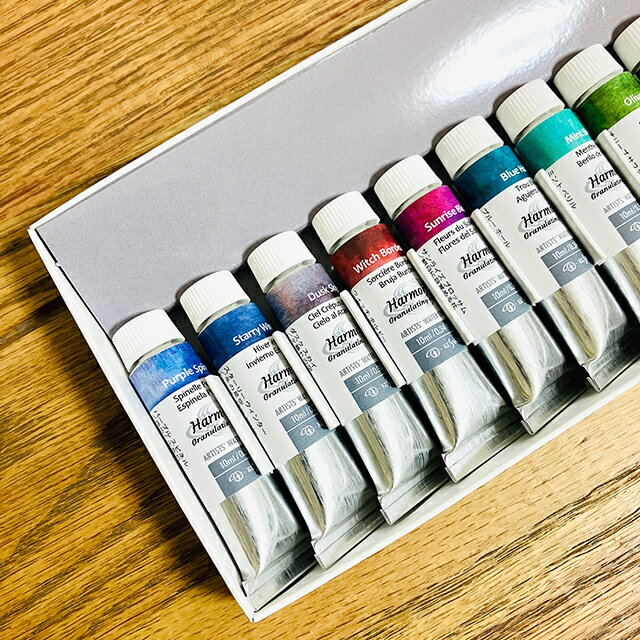 クサカベハルモニア透明水彩絵具10ml12色セット