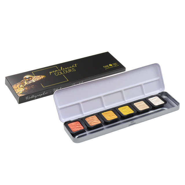 FINETEC パールセントカラー パールカラー 6色セット F0600