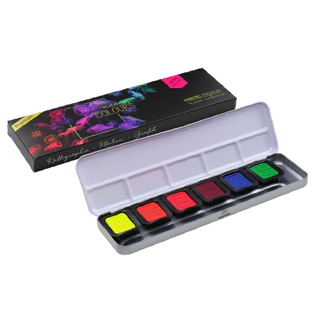 FINETEC プレミアム ネオン カラー 6色セット FN9000